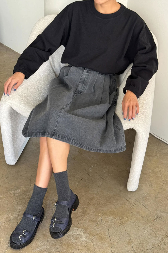 Naturelle Tee (Black) by Le Bon Shoppe