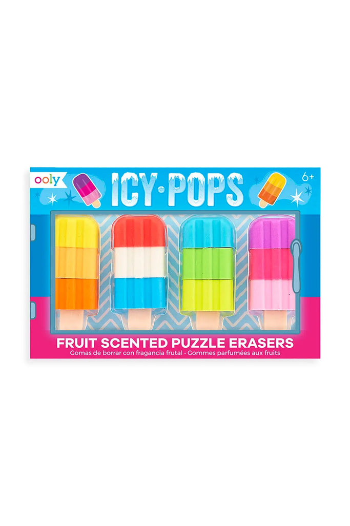 Icy Pops Scented Erasers Set by OOLY