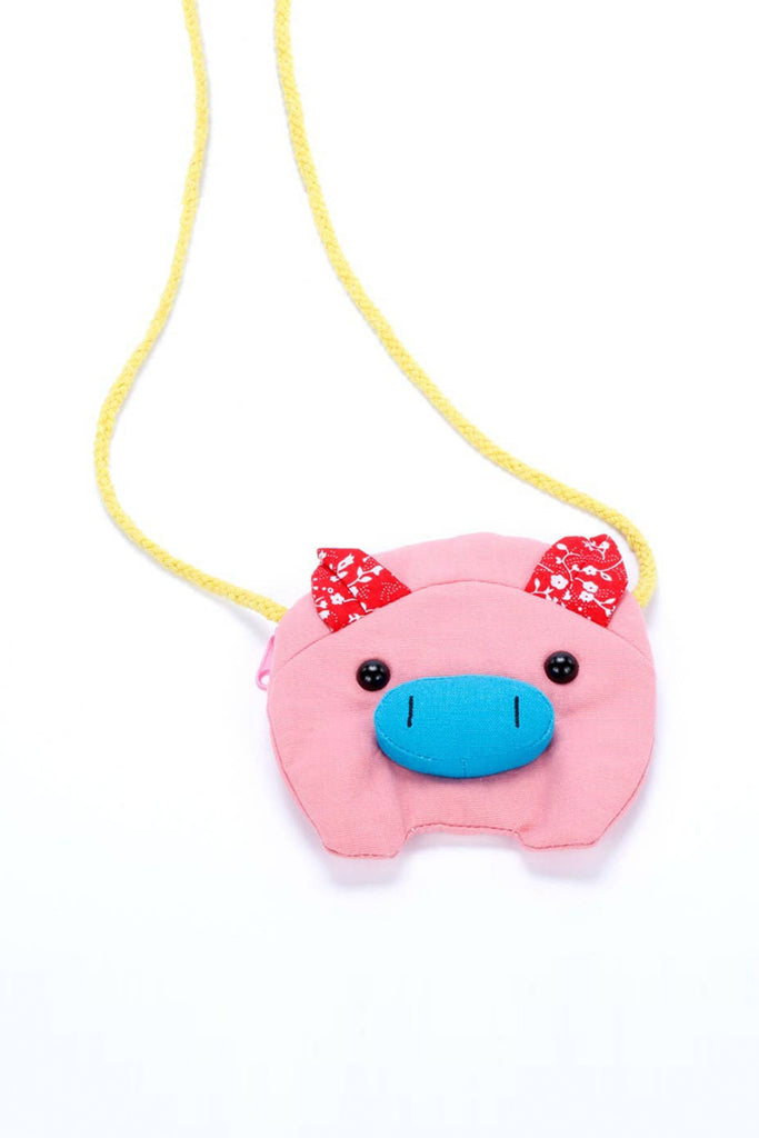 Little Piglet Purse (Pink) by Peppercorn Kids