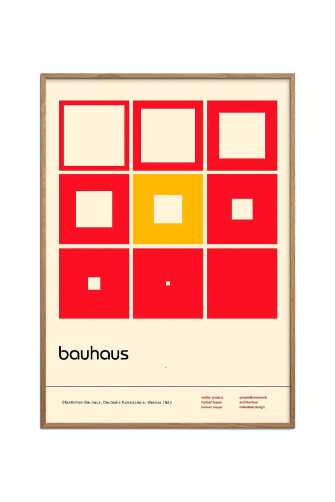 Bauhaus Center Poster by Yo Home