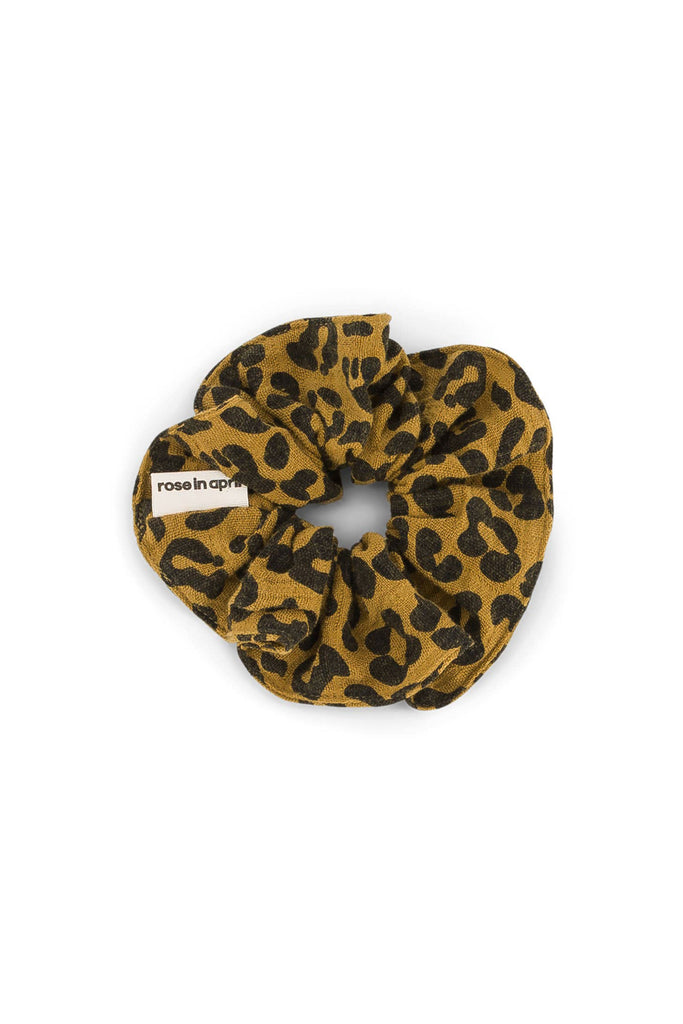 Leopard Scrunchie (Graou Caramel) by Rose in April