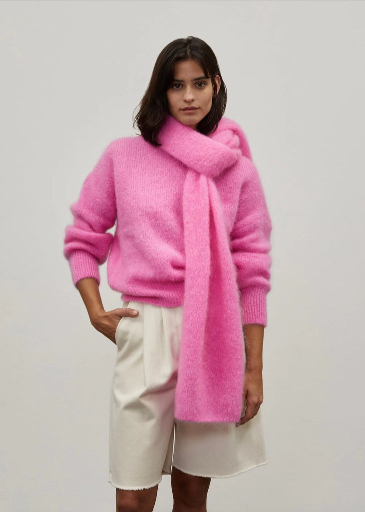 Donna Mohair Scarf (Pink) by surprise