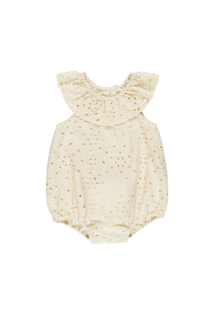 Myla Romper (Natural) by Rylee + Cru