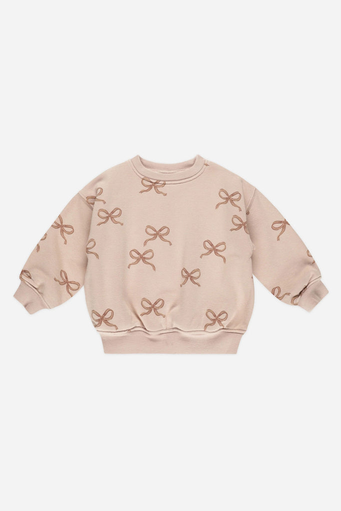 Relaxed Sweatshirt (Bows) by Rylee + Cru