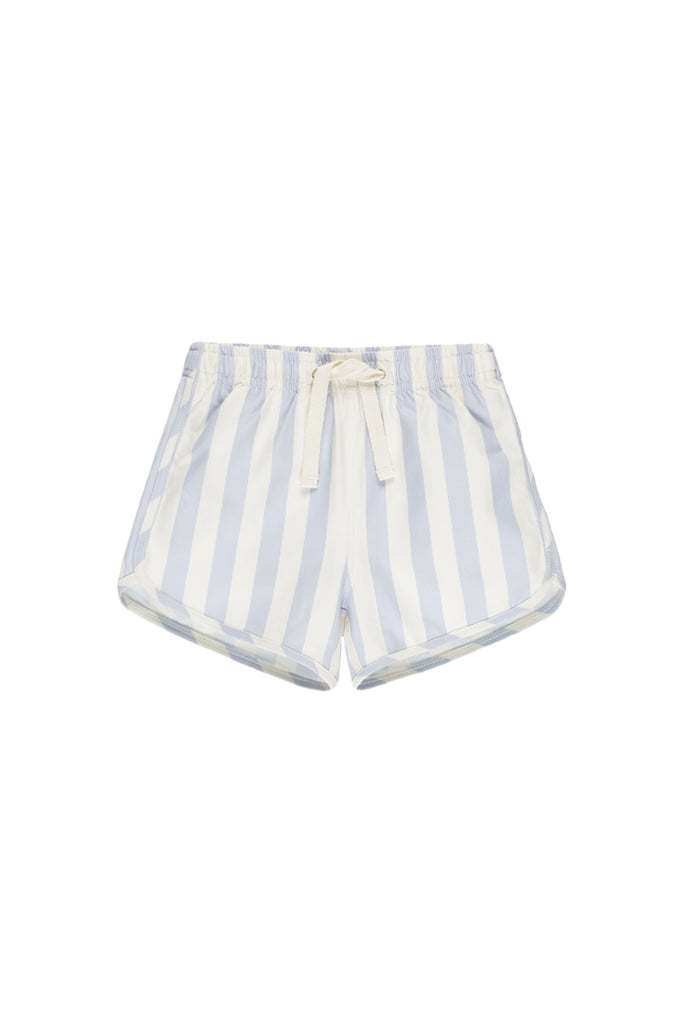 Swim Trunk (Blue Stripe) by Rylee + Cru