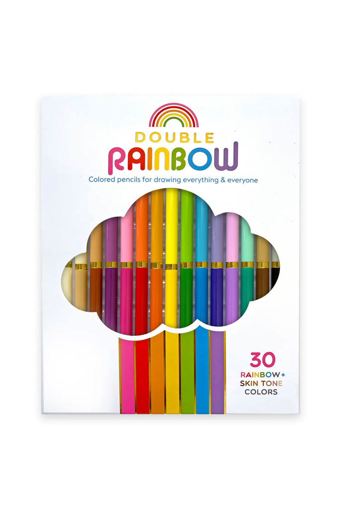Dual Ended Colored Pencil Set (Rainbow) by Snifty