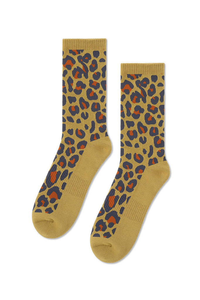 Leo Crew Socks (Tan) by Tailored Union
