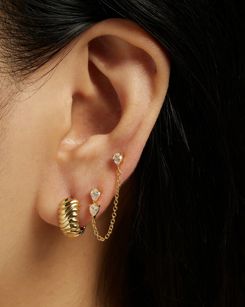 Tatum Chain Studs by Mod + Jo