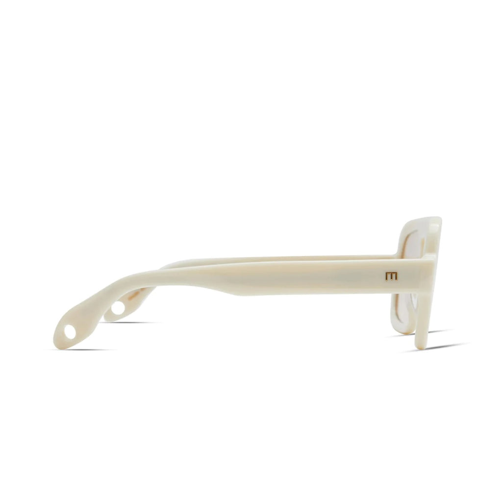 Jane Sunglasses (Ivory White) by Elisa Johnson