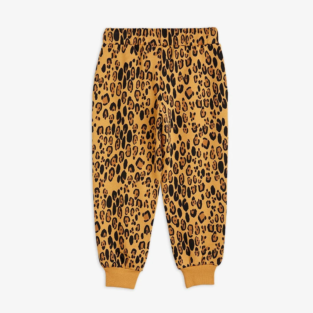 Leopard Sweatpants by Mini Rodini