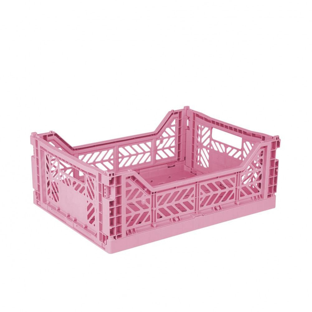 Midi Storage Crate (Baby Pink) by Yo! Organization