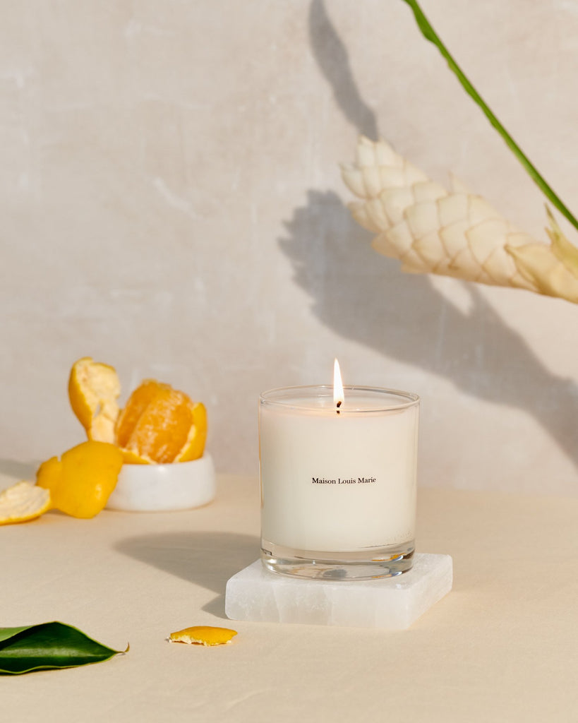 No. 12 Candle (Bousval) by Maison Louis Marie