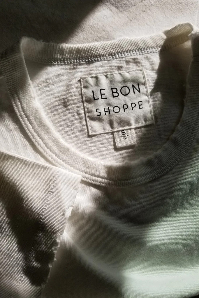 Vintage Boy Tee (White) by Le Bon Shoppe