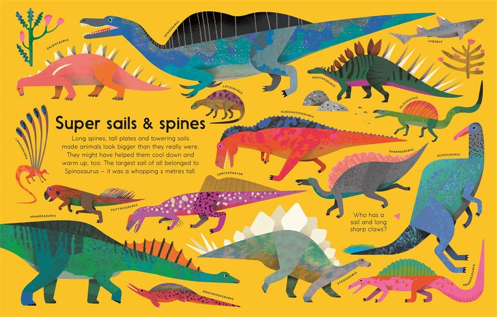 CREATURE FEATURES : DINOSAURS by Tinies Books