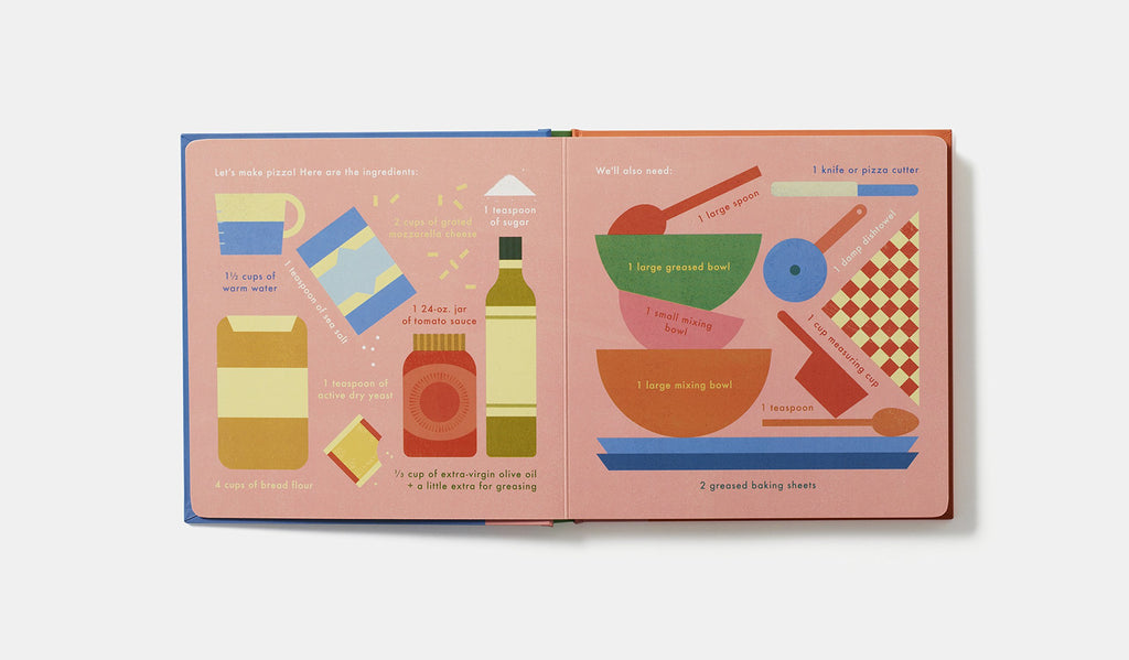 Pizza! Cook in a Book by Tinies Books