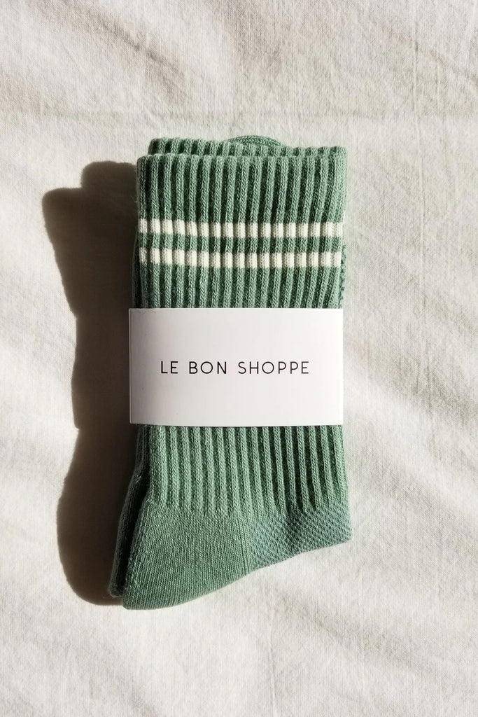 Boyfriend Socks (Meadow) by Le Bon Shoppe