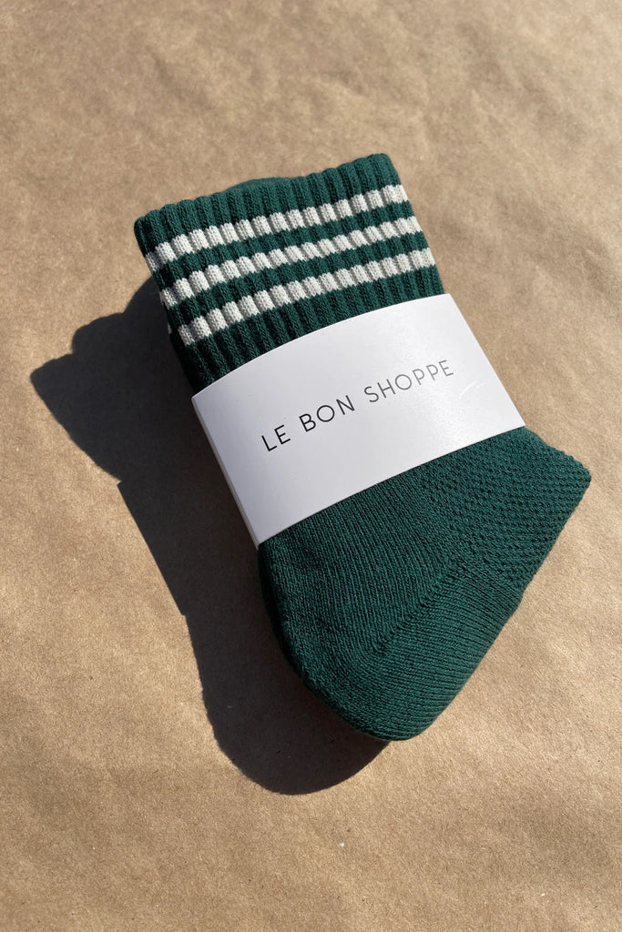 Girlfriend Socks (Hunter Green) by Le Bon Shoppe
