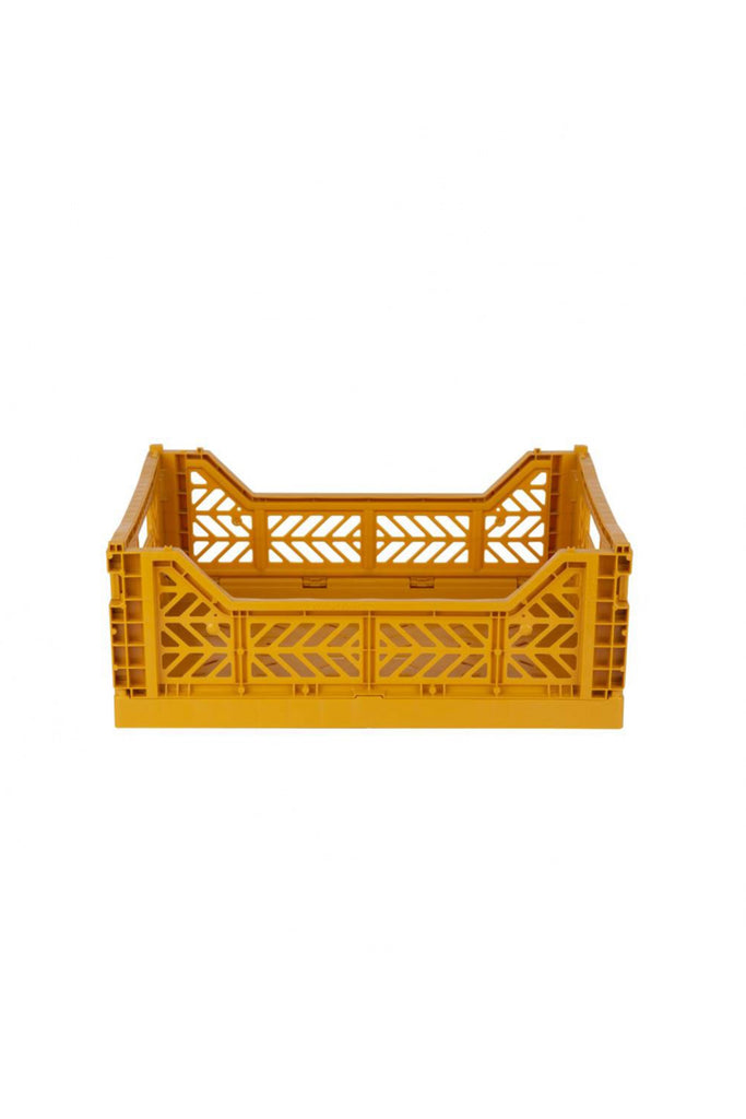 Midi Storage Crate (Mustard) by Yo! Organization