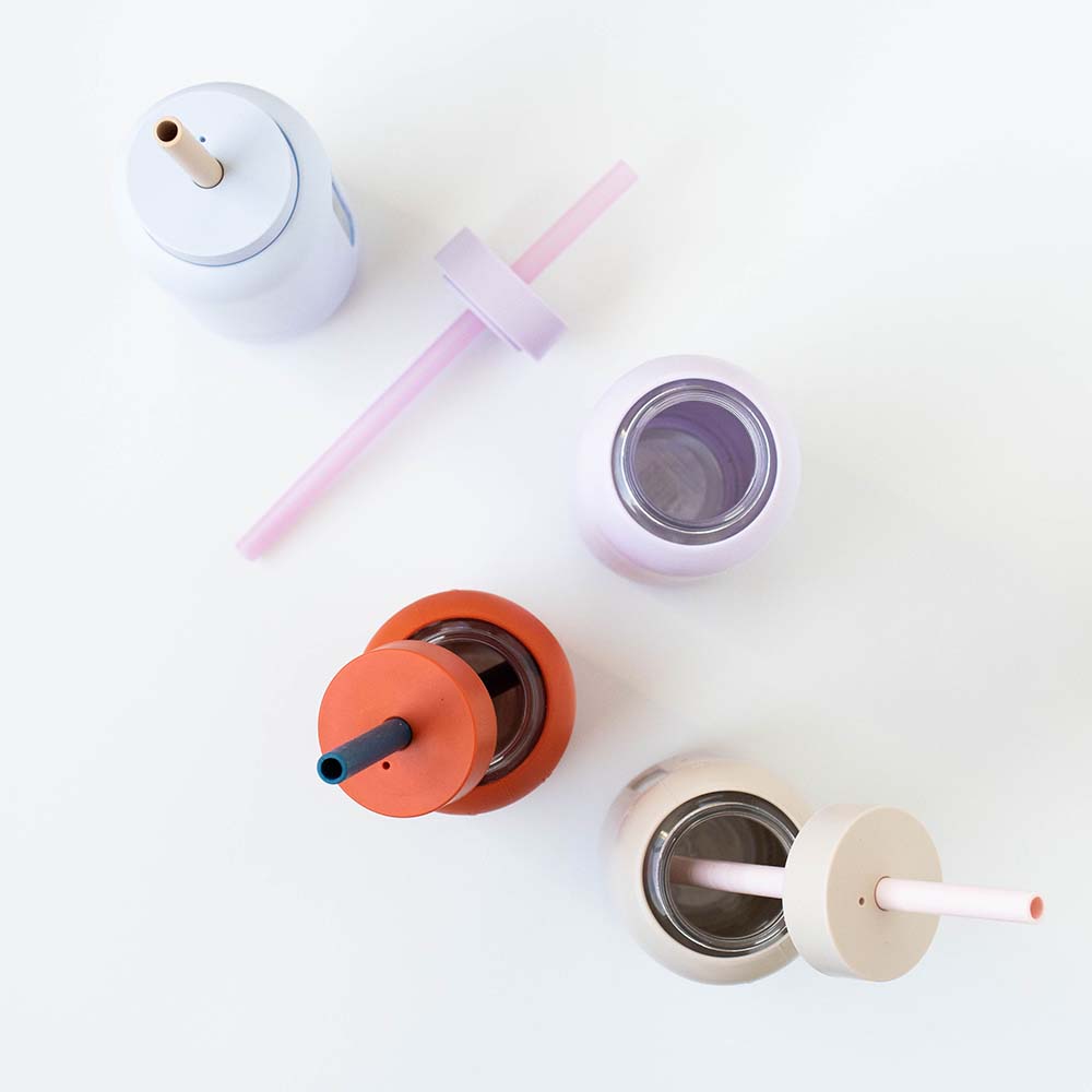 Lounge Straw + Cap (Glacier) by Bink