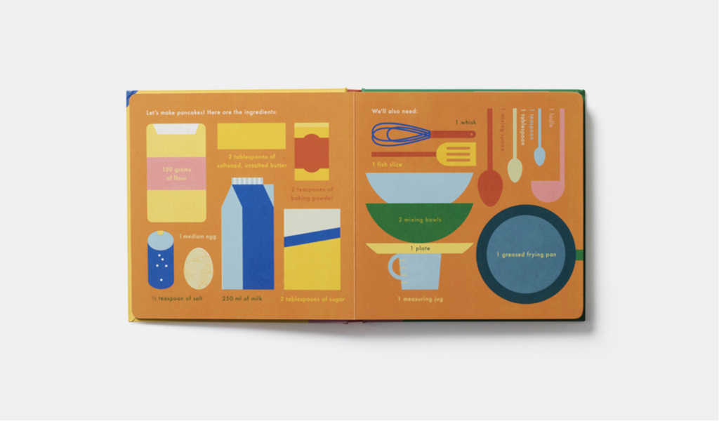 Pancakes! Cook in a Book by Tinies Books