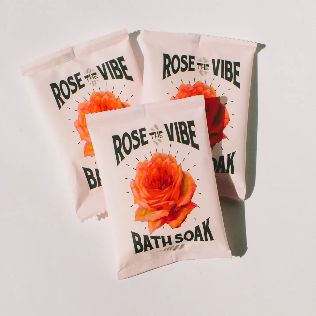 Rose the Vibe Bath Soak by Wild Yonder Botanicals