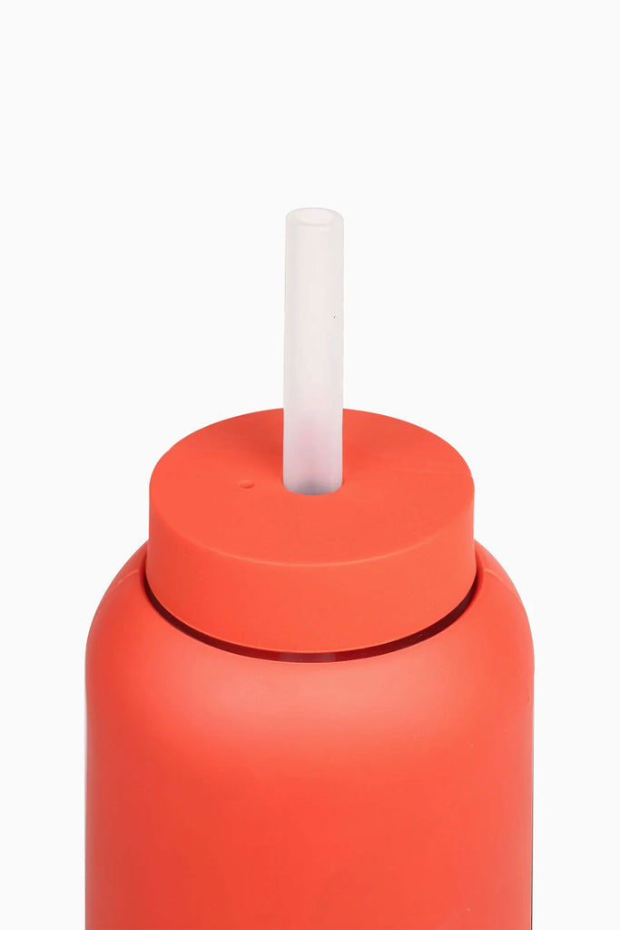 Lounge Straw + Cap (Cherry) by Bink