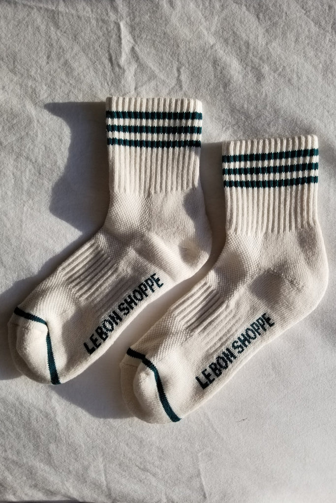 Girlfriend Socks (Egret) by Le Bon Shoppe