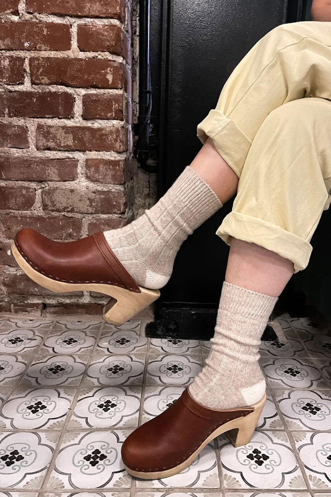 Cashmere Socks (Fawn) by Le Bon Shoppe
