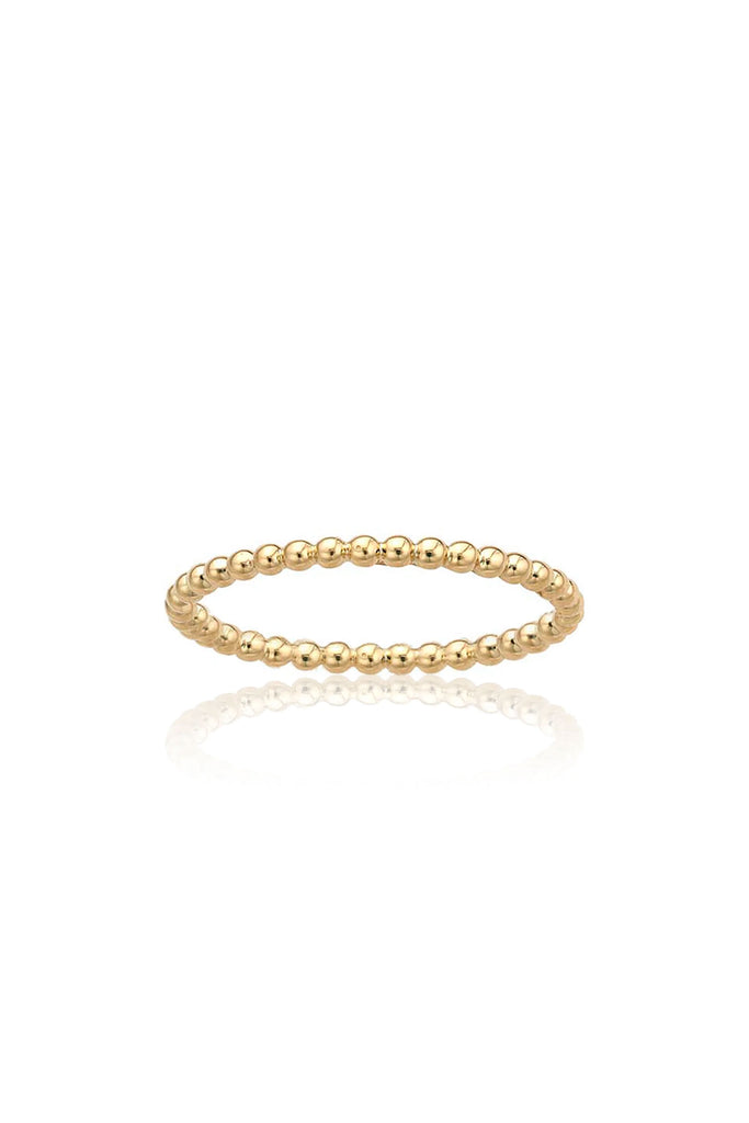 Droplet Stack Ring (Gold) by Mod + Jo