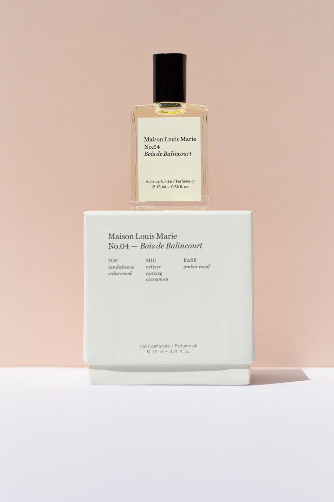 Perfume Oil (No. 4 Bois De Balincourt) by Maison Louis Marie