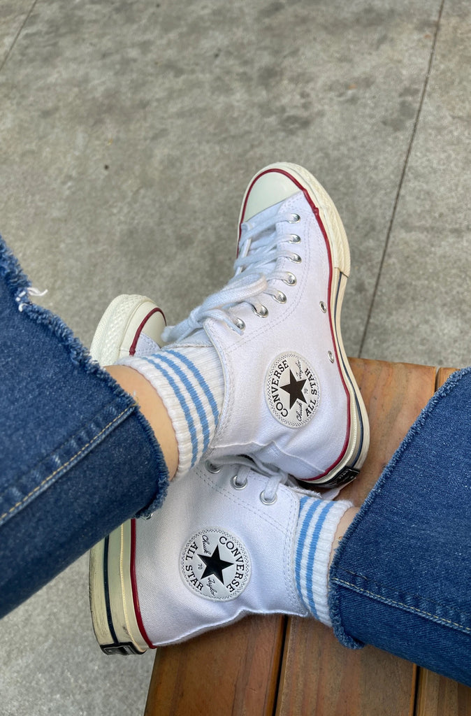 Girlfriend Socks (Ivory) by Le Bon Shoppe